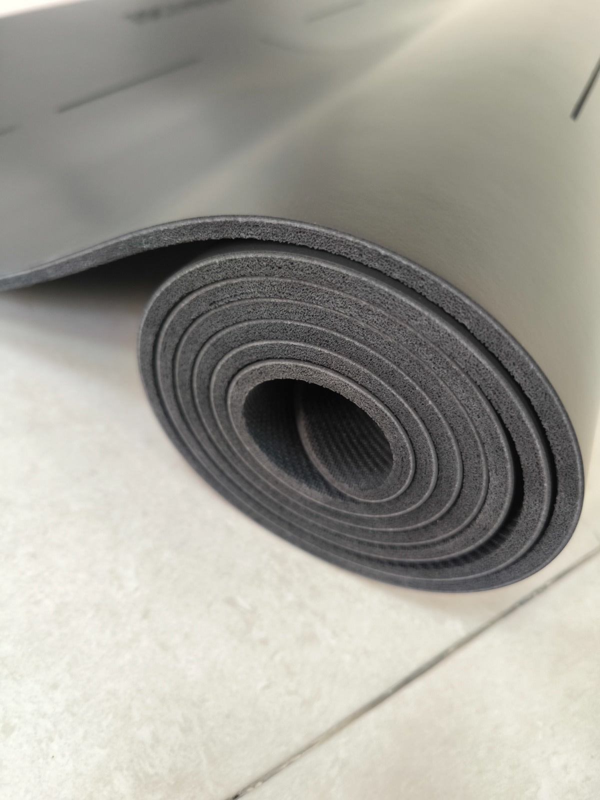 AsanaEdge Eco-Friendly Progression Mat - Slate Warrior (gray)