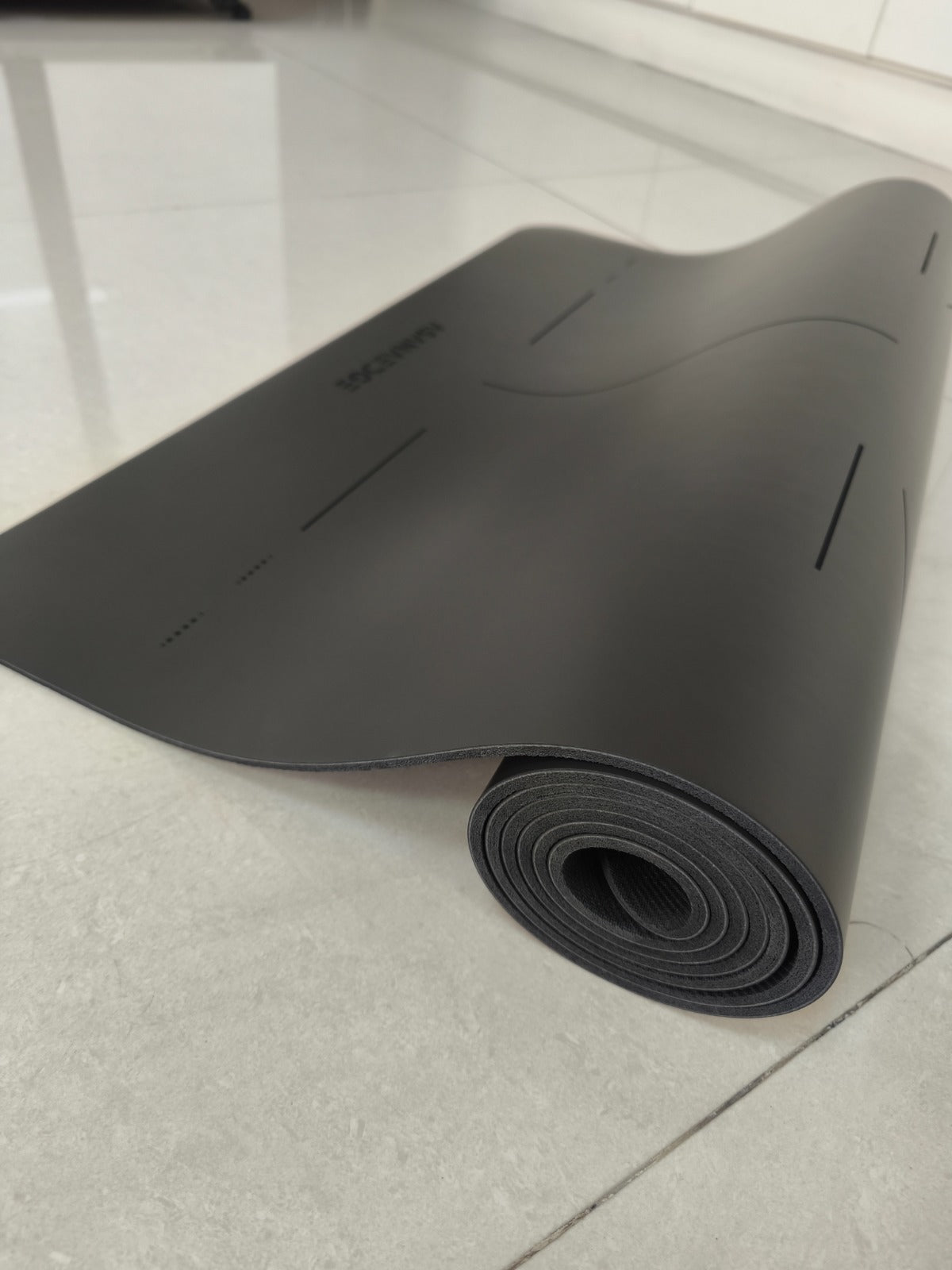 AsanaEdge Eco-Friendly Progression Mat - Slate Warrior (gray)