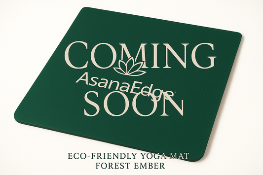 AsanaEdge Eco-Friendly Progression Mat - Forest Ember (Army green)