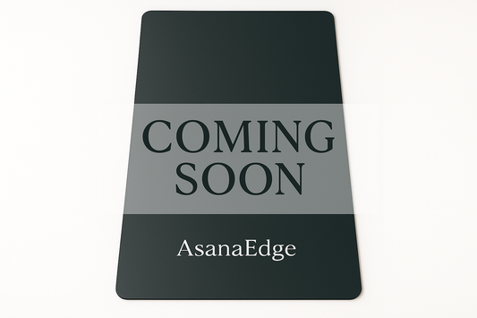 Edge Root Eco-Friendly Yoga Mat with coming soon sign